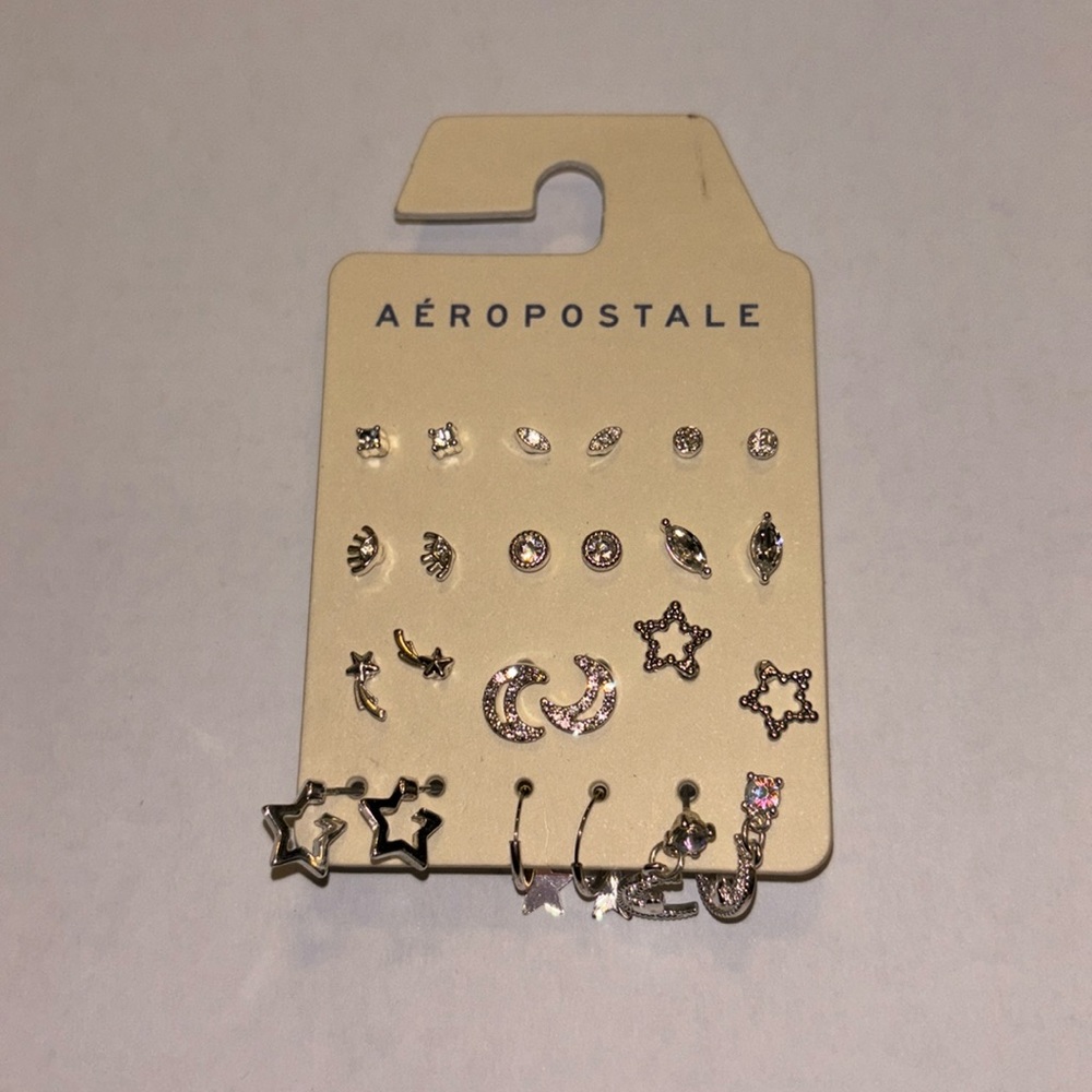 Silver earring pack
